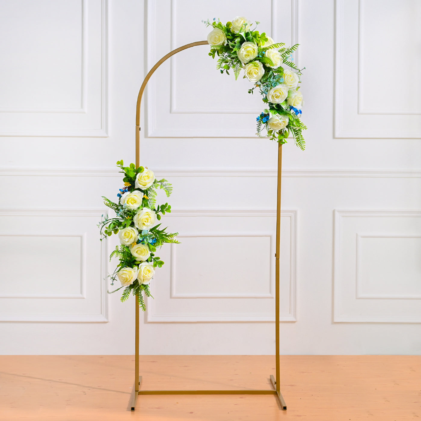 Curve Backdrop Stand for Wedding, Ring ceremony, Birthday, Baby Shower, Diwali, Ganpati , Janmashtami, Laxmi Pooja Home Decor