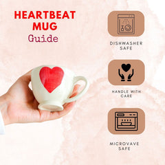 Heartbeat Mug - Set of 2