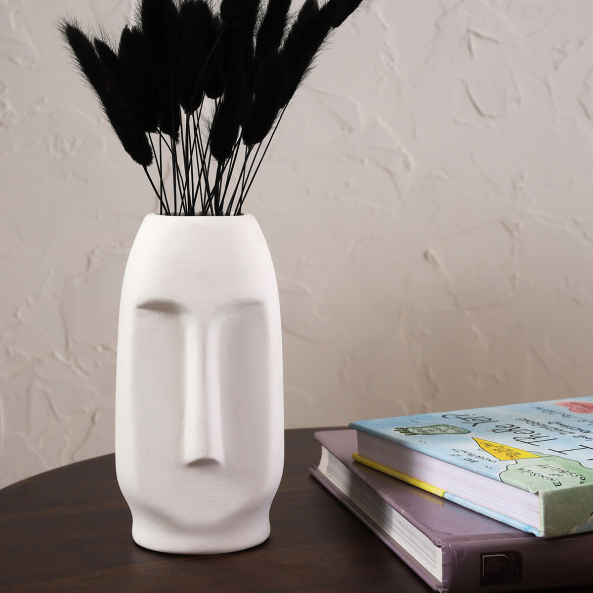 Viso Vase White 6 inch
