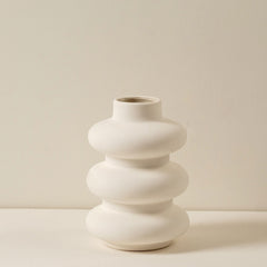 Insulator Vase White 6 inch