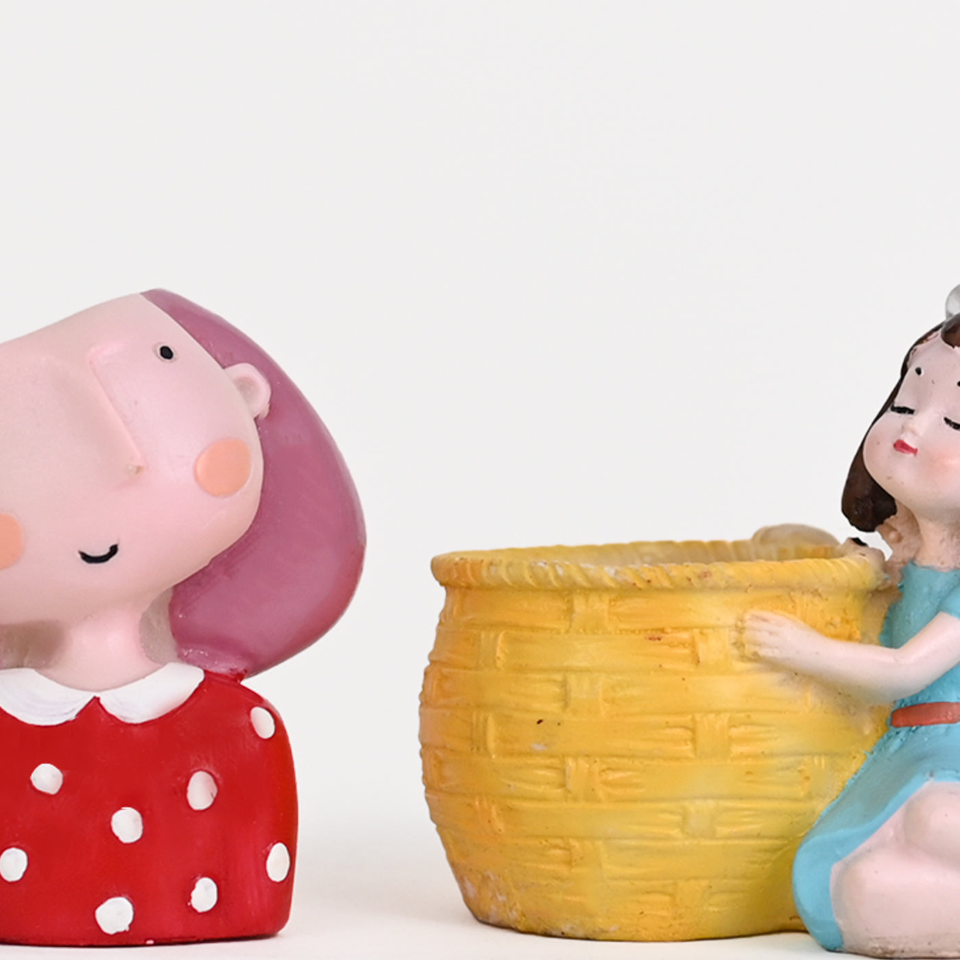 Cute Red and Blue Succulent Planter For Home Garden Office Desktop