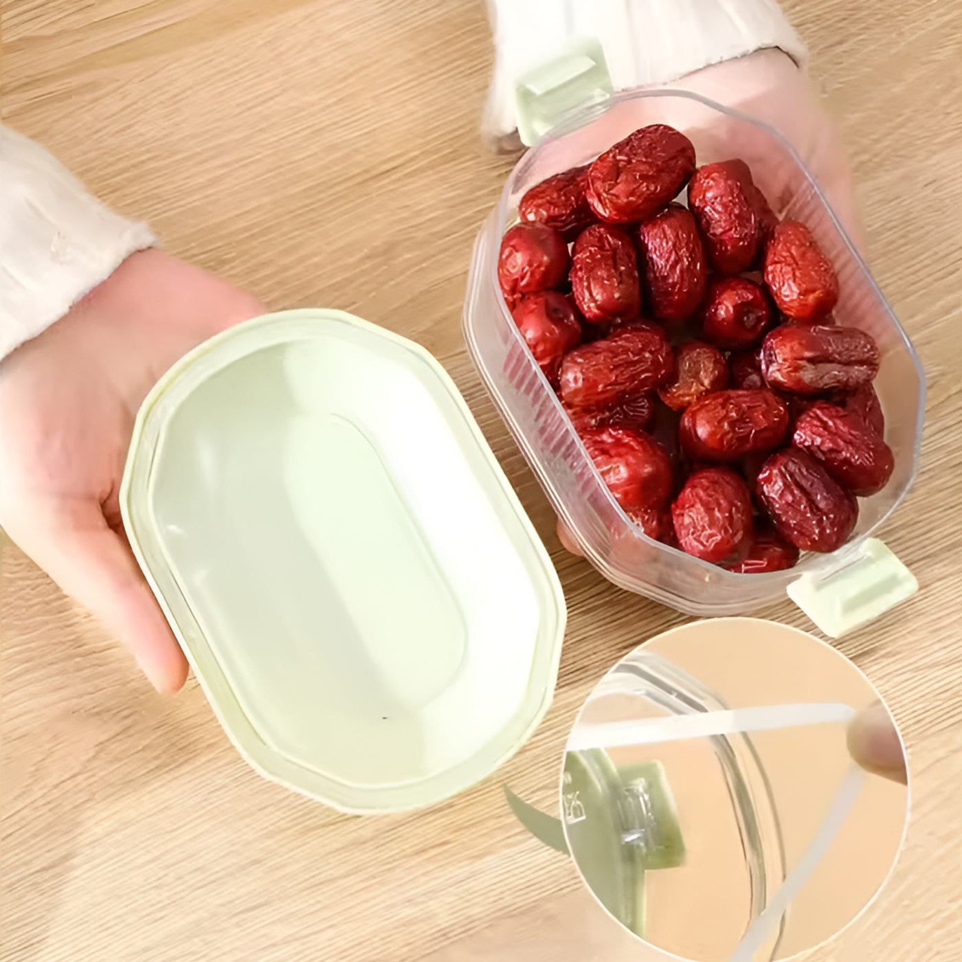 Airtight 4-Layer Spice Storage Box | Masala Containers for Kitchen Organization