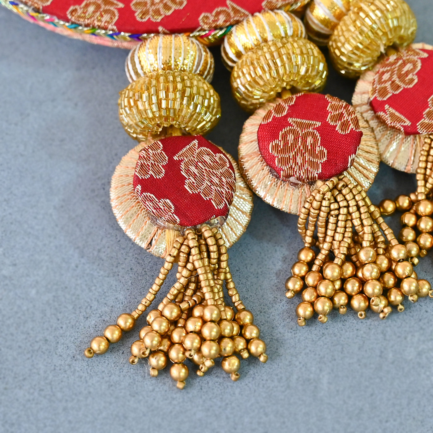 Shubh Labh Door Reversible double sided hanging Latkan for Diwali (Set of 2)