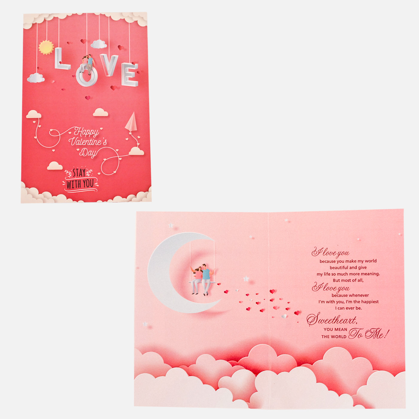 Artificial Rose Flower with Teddy Gift Box, Assorted Greeting Card Combo Gifts