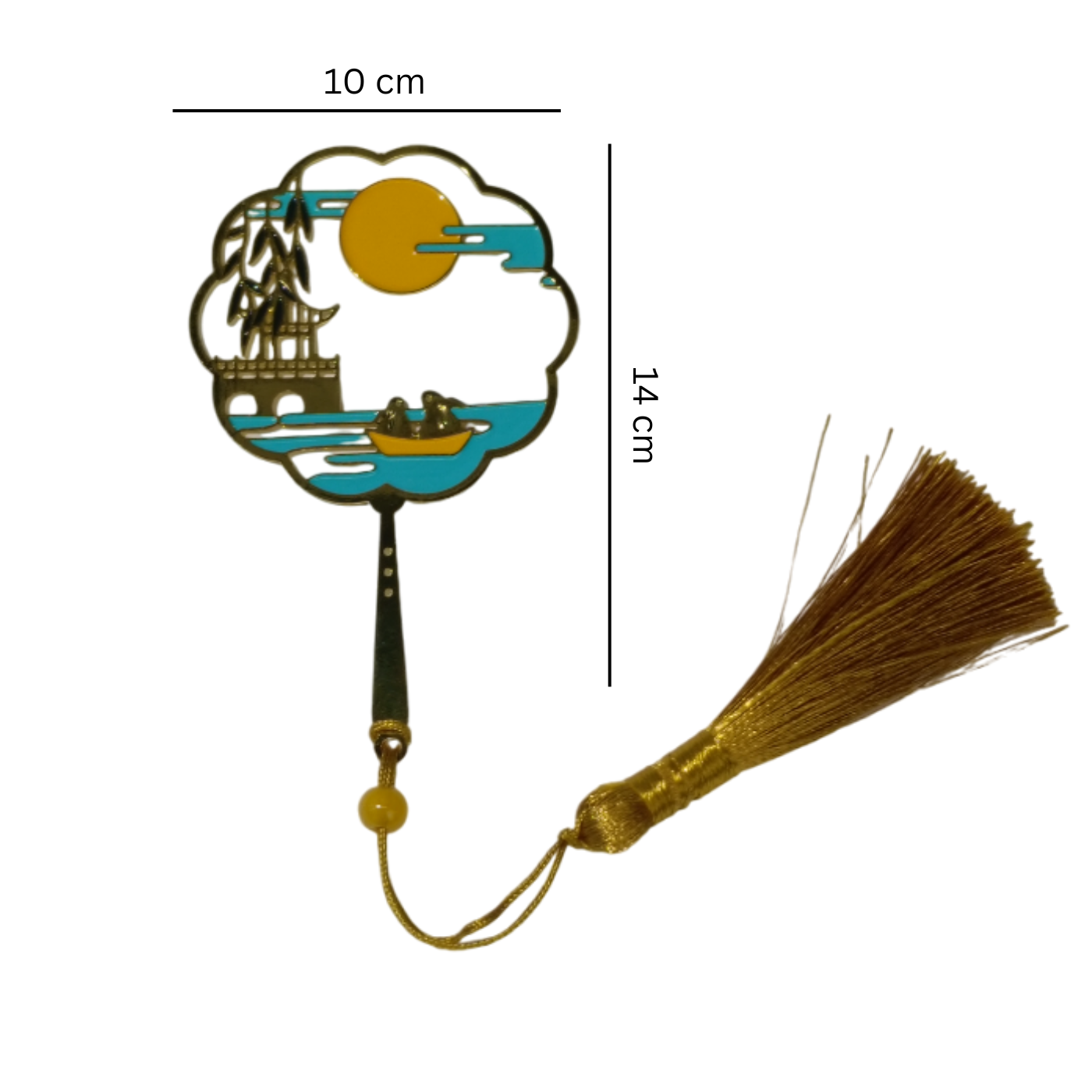 Bookmarks Handcrafted Sun Design Multicolor Bookmark with Tassel Gift for Teachers, Readers , Book Lovers, Student