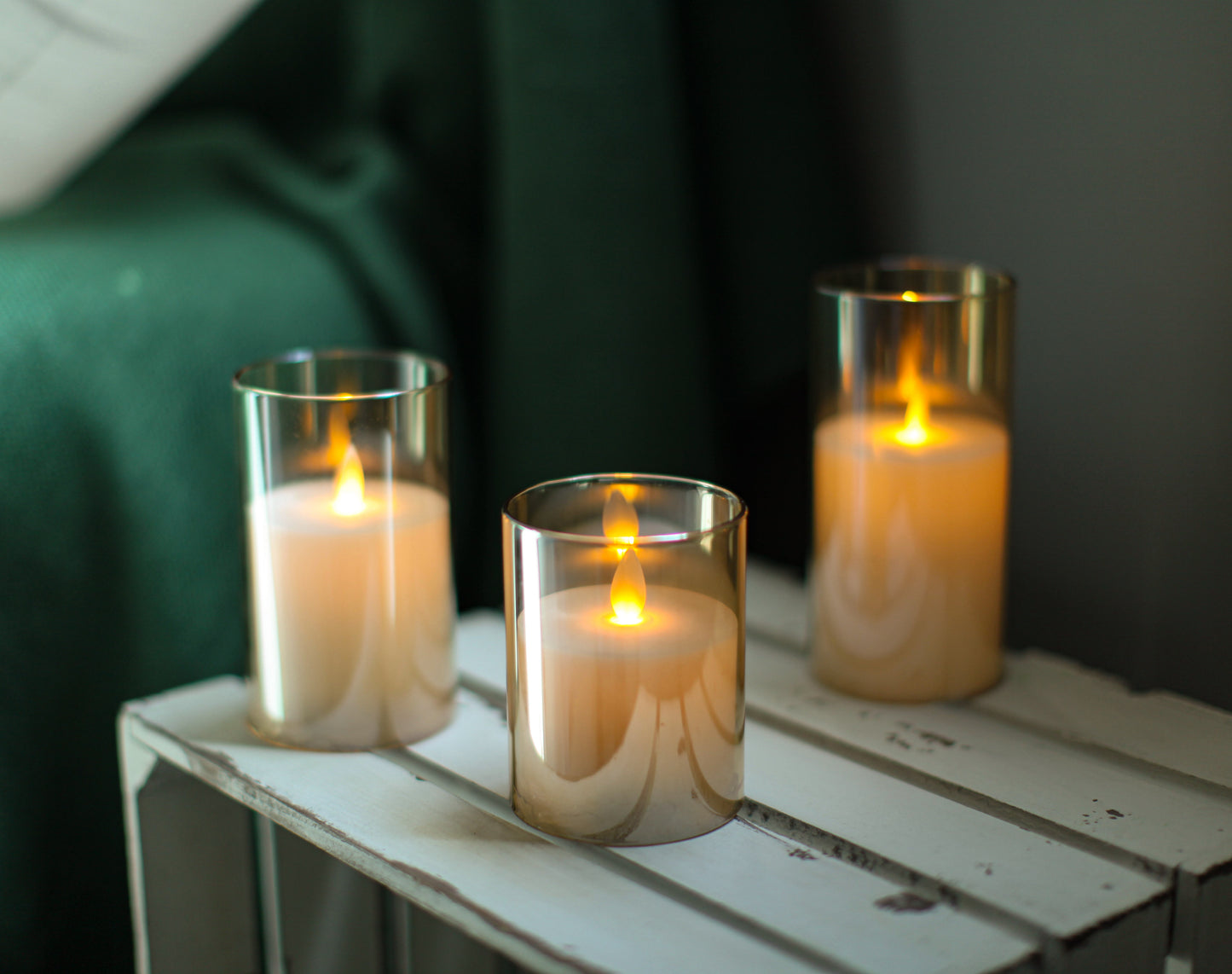 Candle Tealight LED Candle for Home, Lobby, Drawing Room, Living Room, Valentine Decoration