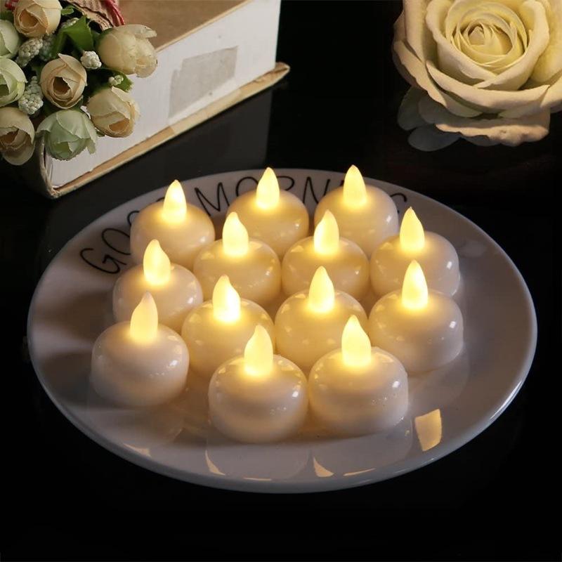 Candles for Decoration - Set of 24Pcs, LED Candles for Valentine day Decor