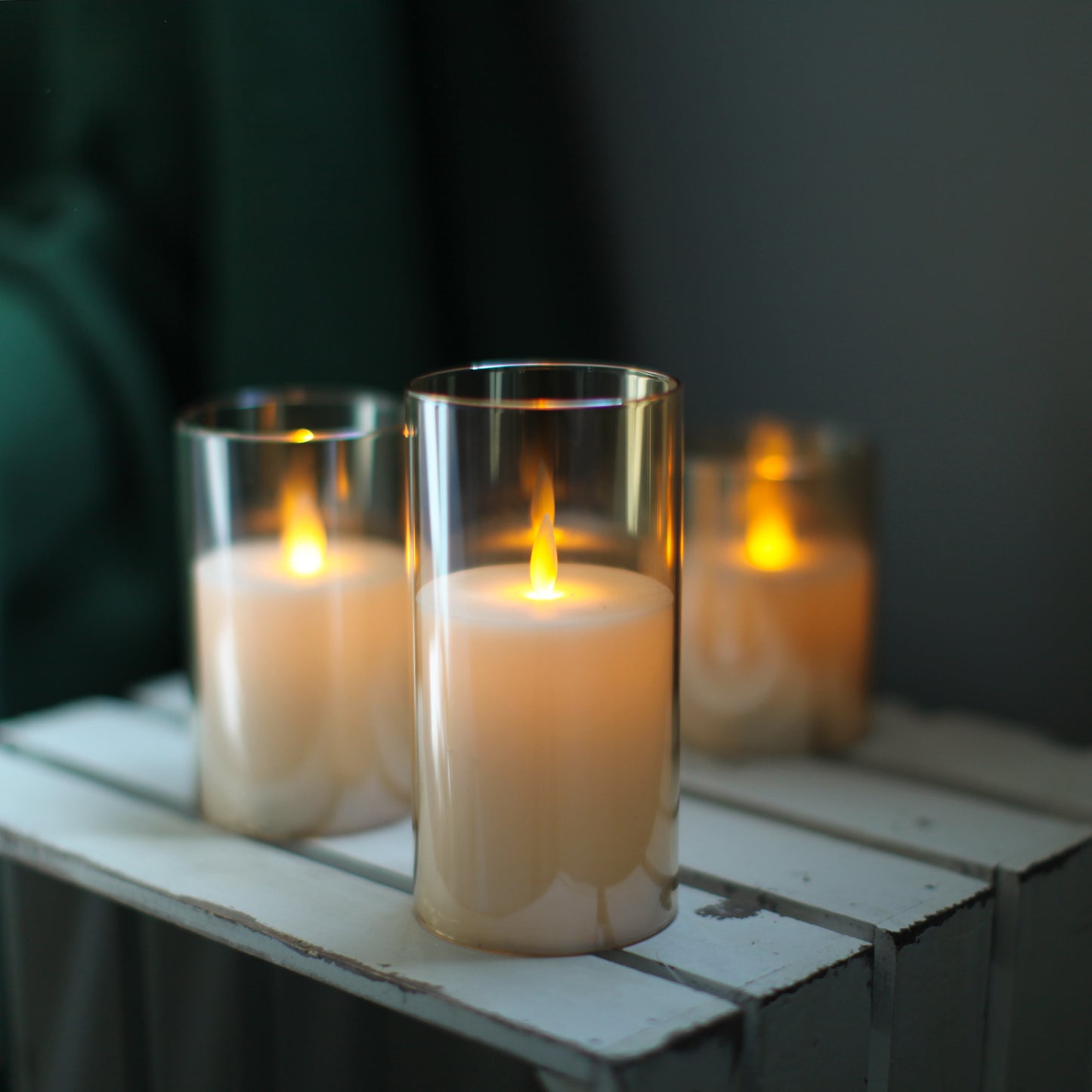 Candle Tealight LED Candle for Home, Lobby, Drawing Room, Living Room, Valentine Decoration