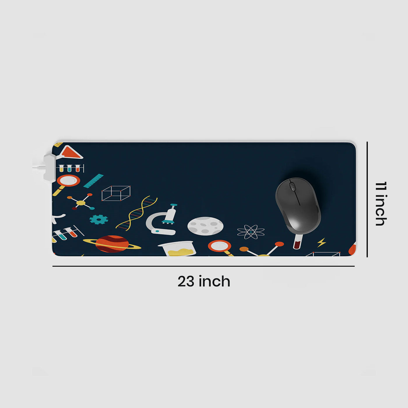 Gaming Mouse Pad Large Extended Desk Mouse Pad Non-Slip Spill-Resistant Mousepad with Special-Textured Surface for Gamer Kids