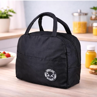 DecorTwist® Kids Insulated Lunch Bag | Cute Lunch Bag for School | Reusable Thermal Tiffin Bag for Boys & Girls