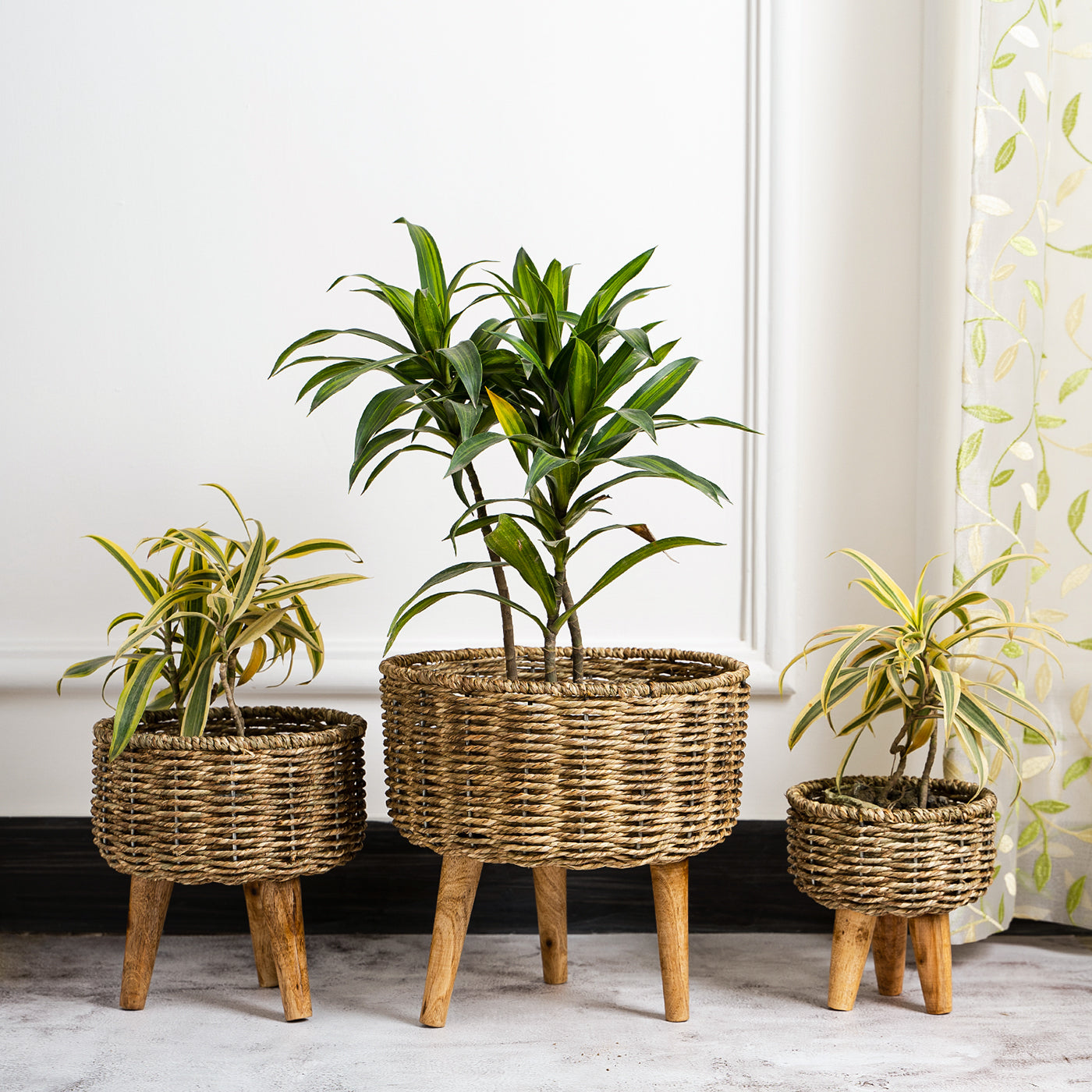 VALLMOFRÖN plant pot, seagrass, 9 ½ VALLMOFRÖN plant pot, seagrass, 9 ½
