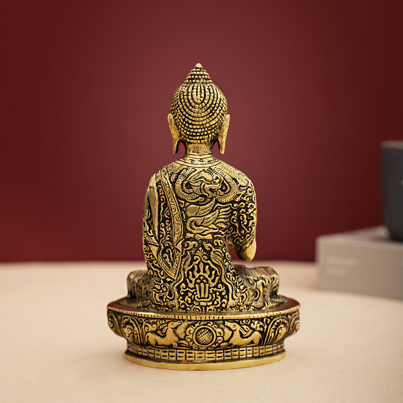 Brass Handcrafted Blessing Buddha Idol