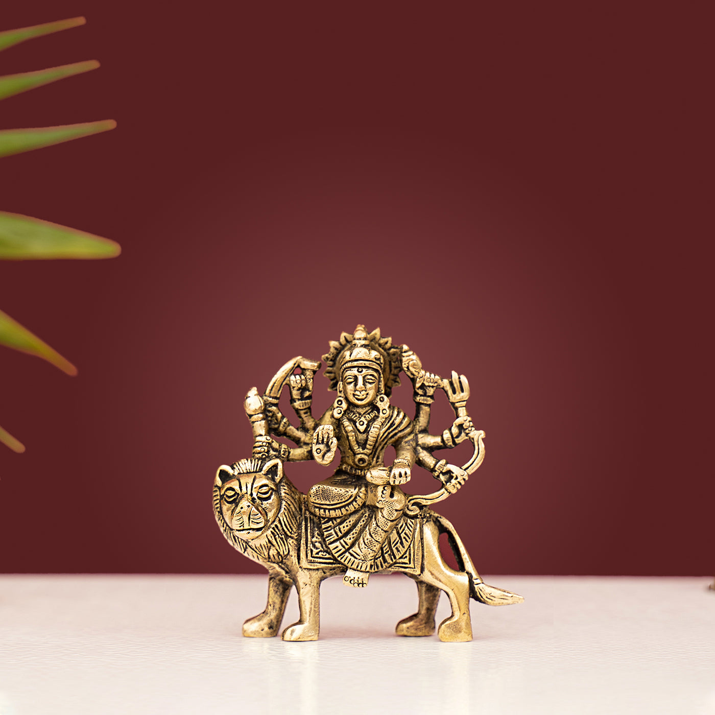 Brass Goddess Durga Superfine Idol/Statue