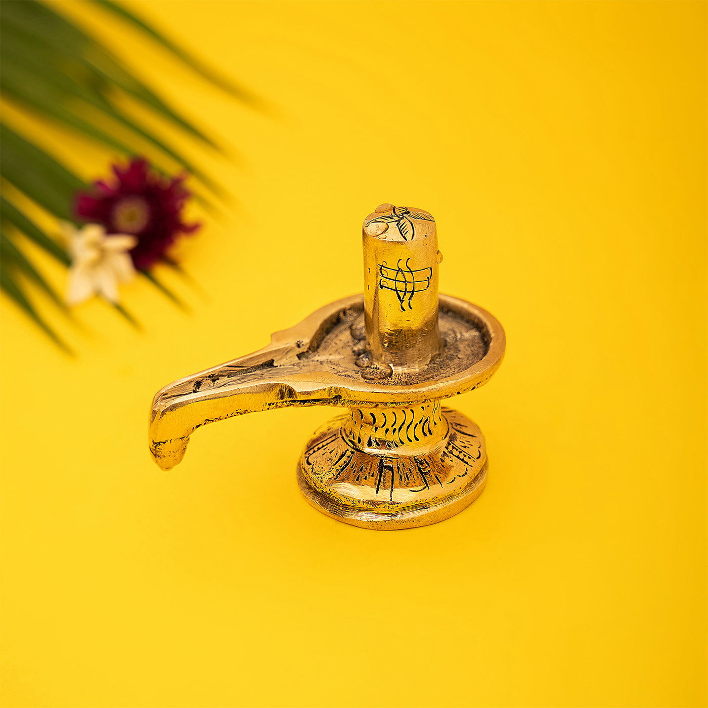 Brass Shivling/Shivlingam Idol