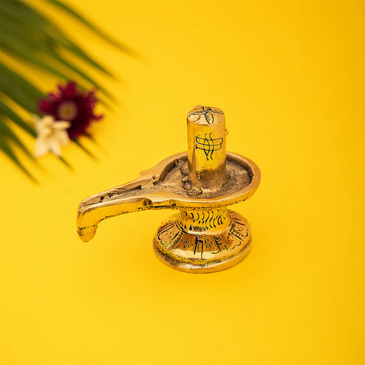 Brass Shivling/Shivlingam Idol