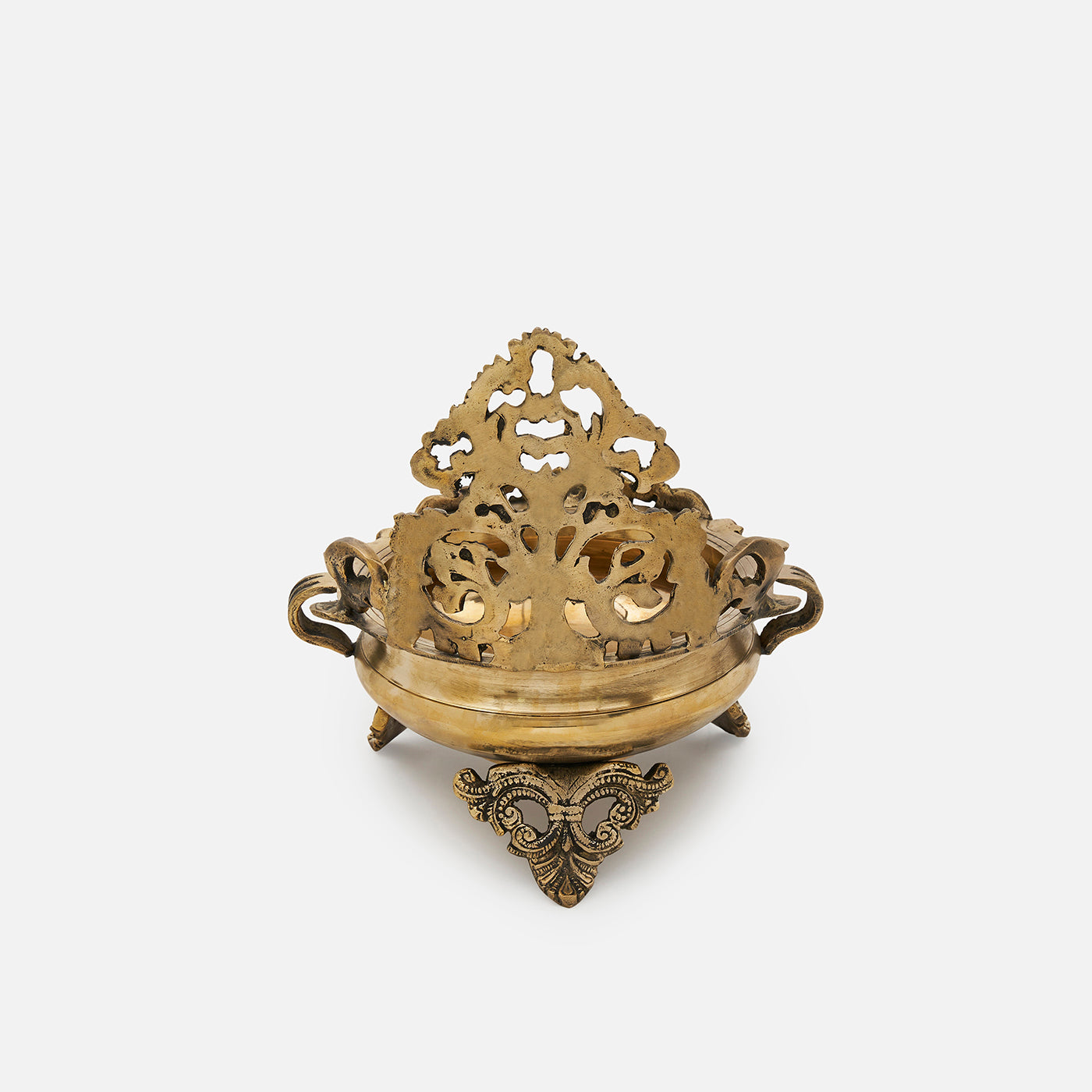 Ethnic Carved Traditional Decorative Brass Urli Bowl