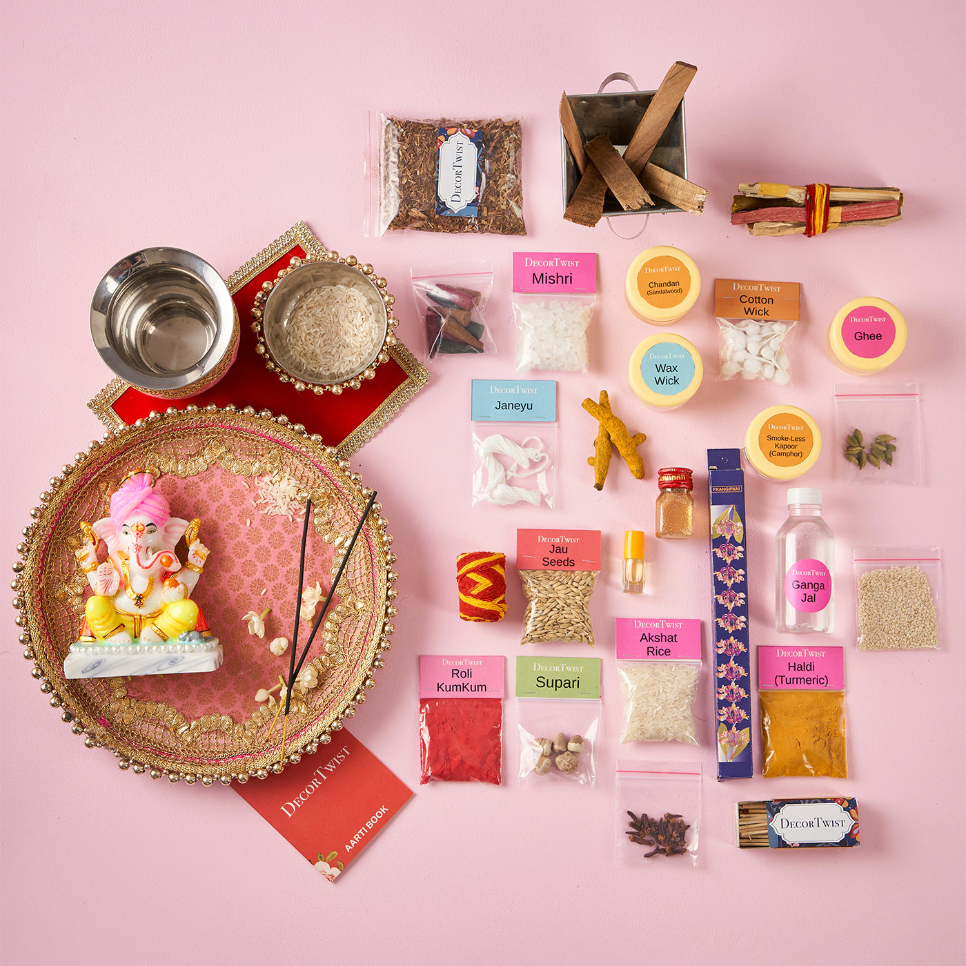 Ganesh Charturthi Puja Kit | Pack of 35