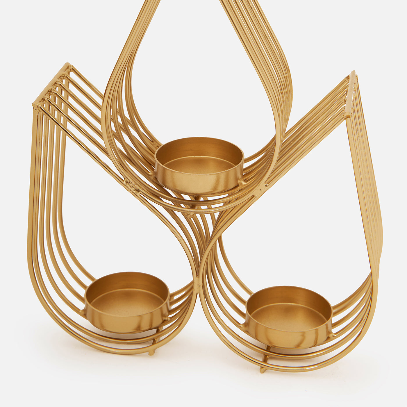 Floral Tea Light Holder Hanging