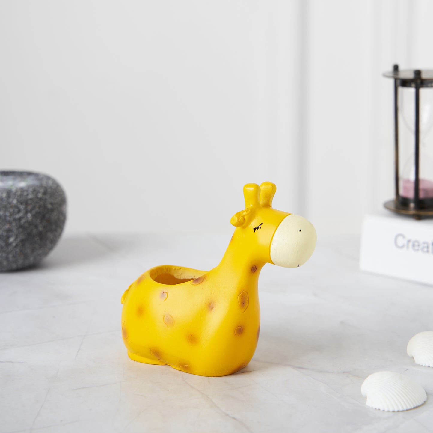 Cute Giraffe Succulent Cactus Flower Planter for Home Garden Office Desktop