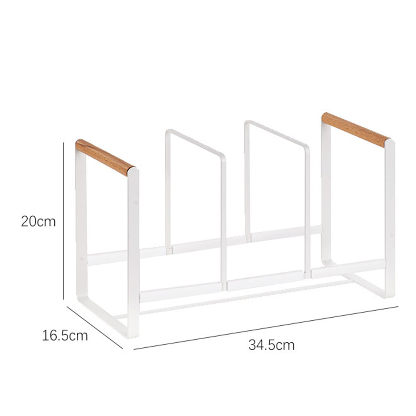 3 Compartment Plate Rack