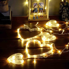 DecorTwist Fountain Rice Light for Wall Decor| Home Decoration| Diwali Item| Christmas Item| Indoor & Outdoor Decoration Item| | Festival Item | 2.49 Mtr Length |138pcs LED (Warm)