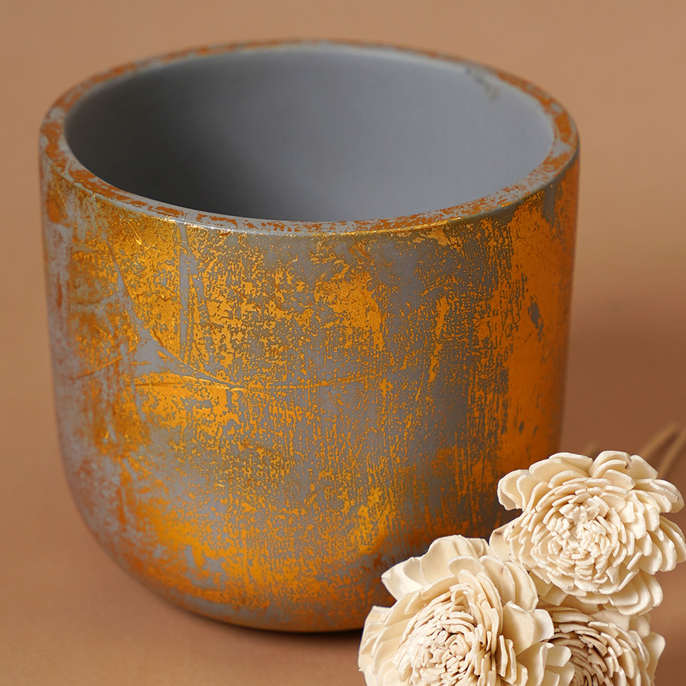 Century Gold Planter