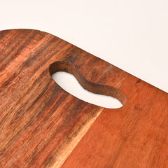 Wooden Chopping Board with Round Borders