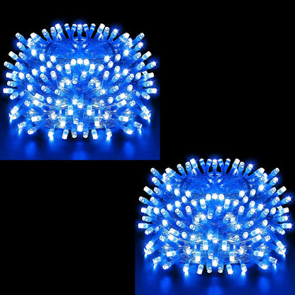 DecorTwist LED String Light for Home and Office Decor | Indoor & Outdoor Decorative Lights | Christmas | Diwali | Wedding | 15 Meter Length (Pack of 2) (Blue)