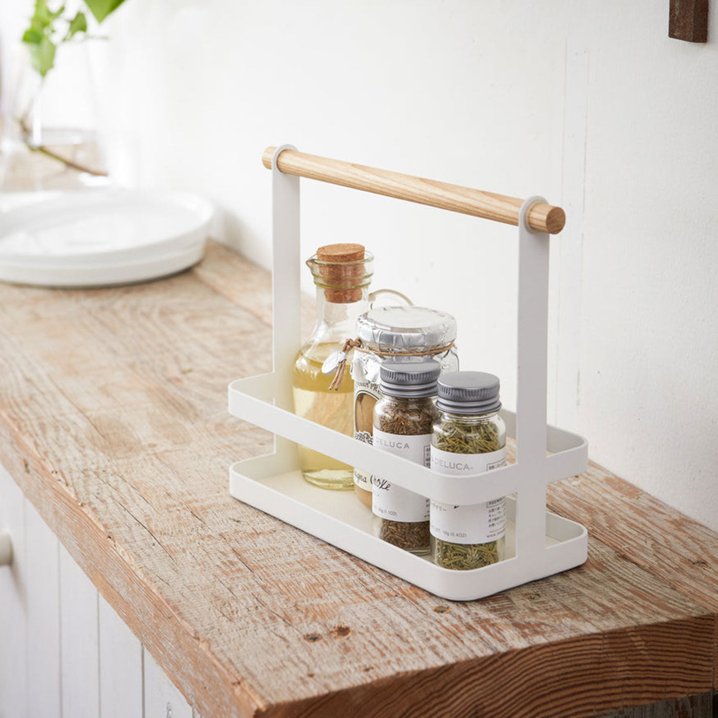 Countertop storage organizer