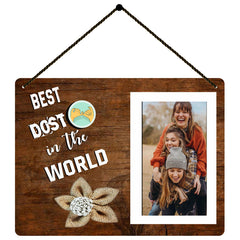 Best Dost Wall Hanging Photo Frame for Birthday , Friednship Day gifting
