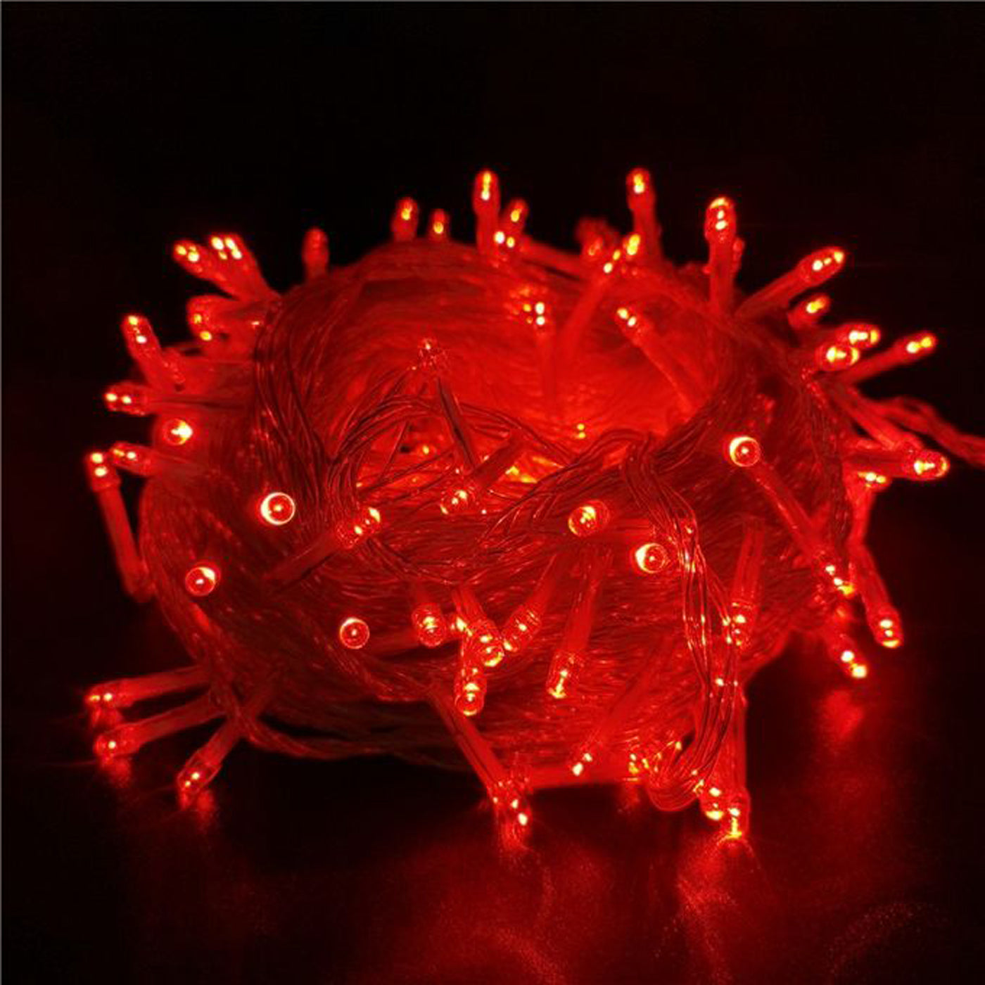 DecorTwist LED String Light for Home and Office Decor| Indoor & Outdoor Decorative Lights|Christmas |Diwali |Wedding | Christmas | Diwali | Wedding |12 Meter Length |(Pack of 4) (Red)