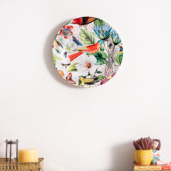 Tropical Ceramic wall plates decor hanging / tabletop