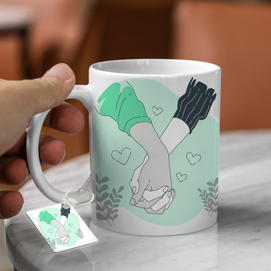 Coffee Mug & Keychain Special Unique Birthday, Wedding, Anniversary Gifts