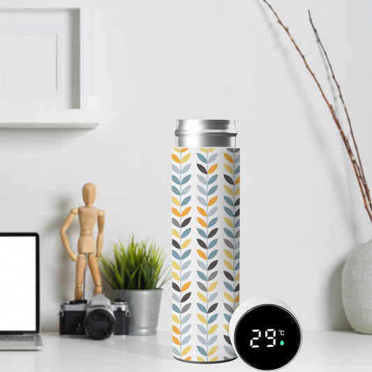 Water Bottle with LED Temperature Display for Men & Women & Kids