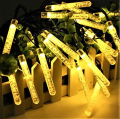 DecorTwist Fancy LED String Light for Home and Office Decor| Indoor & Outdoor Decorative Lights|Christmas |Diwali |Wedding | Christmas | Diwali | Wedding | (4 MTR) (Glass Stick)