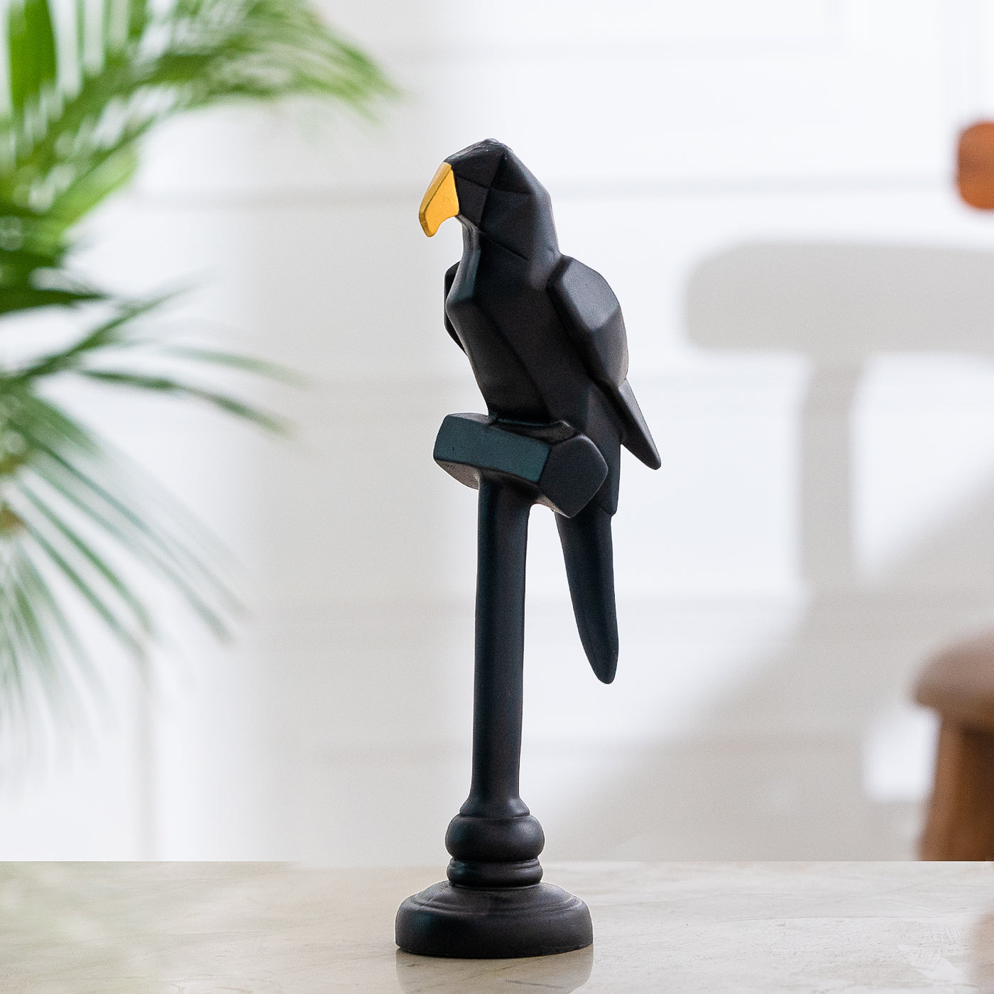 Resin Parrot Statue