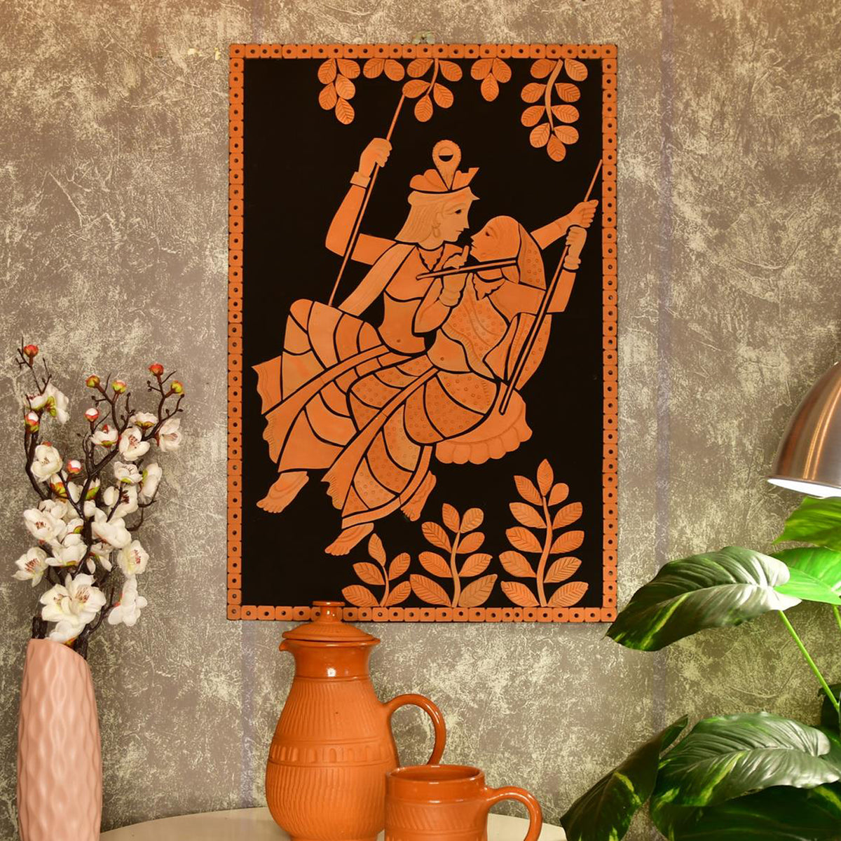 Terracotta Jhulan Artisan Elegance for Home Decor