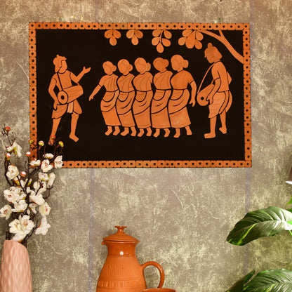 Terracotta Tribal Dance Artisan Home Decor Elegance and Culture