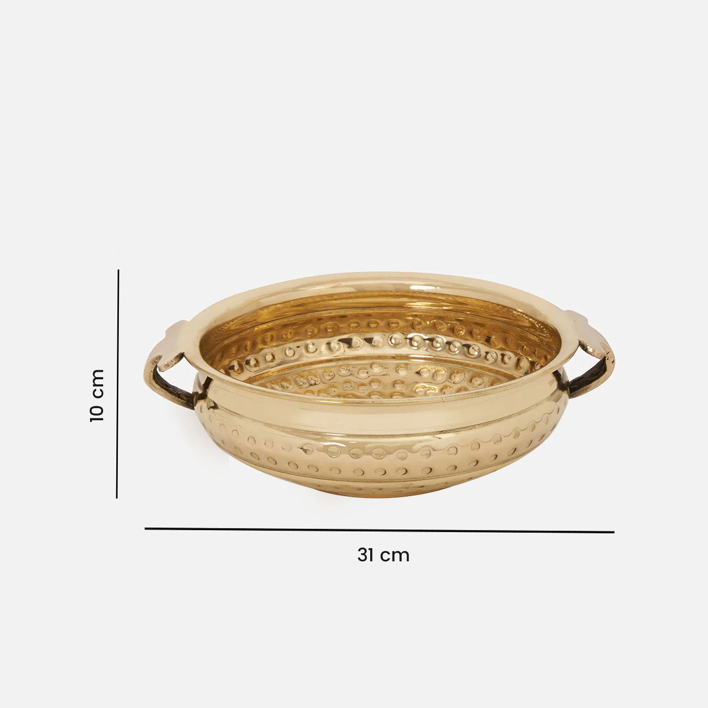 Laavanya 10 Inch Brass Urli