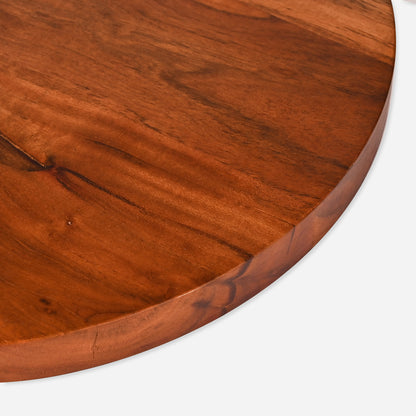 Wooden round platter, plate, and server | multipurpose wooden platter