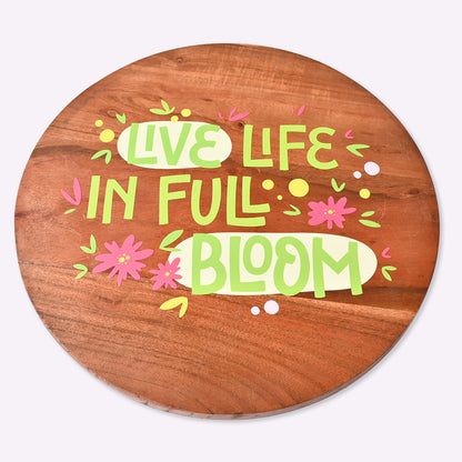 Circular Chopping Wooden Board