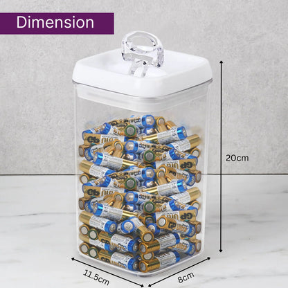 Airtight Food Storage Container With Flip-Tite Lid | Leak Proof, BPA Free Plastic Container For Kitchen