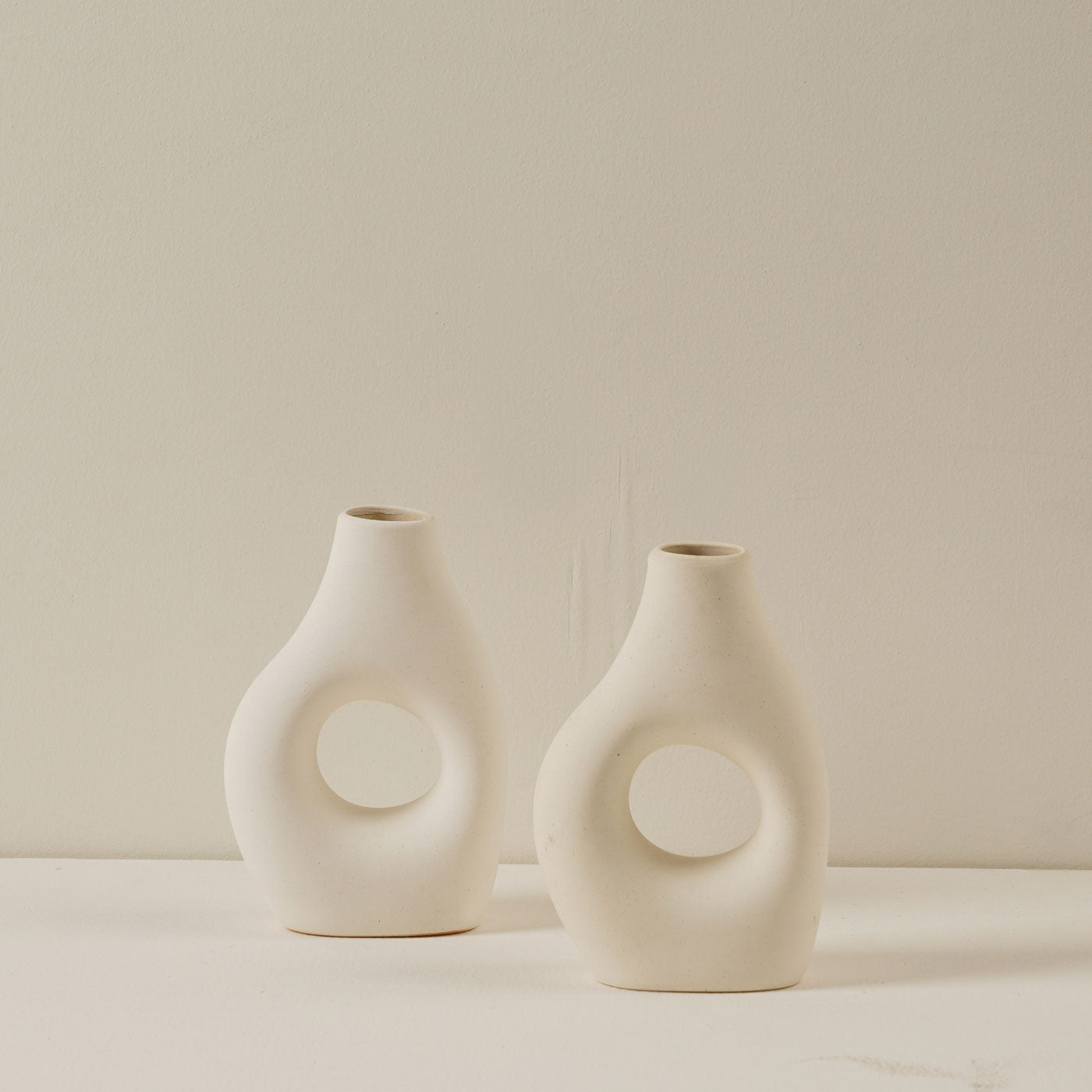 Nordic Donut Vase Set of 2