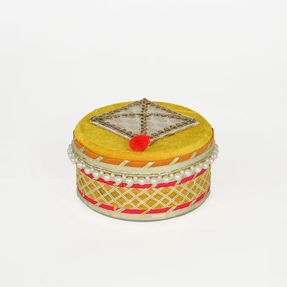 Makar Sankranti Special Sweets Box,Dry Fruit Box with Lid, Return Gifts for Pooja, Serving Bowls