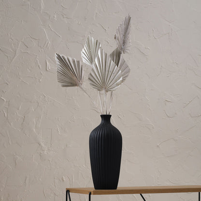 Saroi Vase Black 10 inch