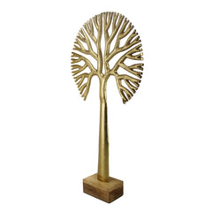 Harvest Gold Broc Tree Sculpture