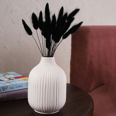 Ivory Vase Medium White