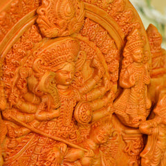 Terracotta Large Durga Artisan Tabletop Decor