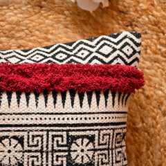 Boho Hand Block Printed Cushion Cover Decorative for Home Decor