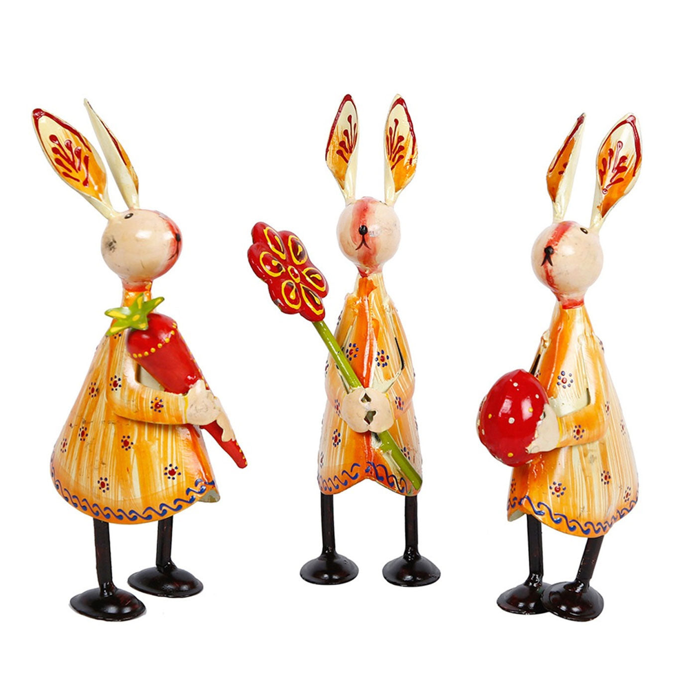 Rabbit Figurine set of 3